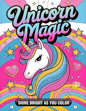 Unicorn Magic Coloring Book by Lucinda Rae
